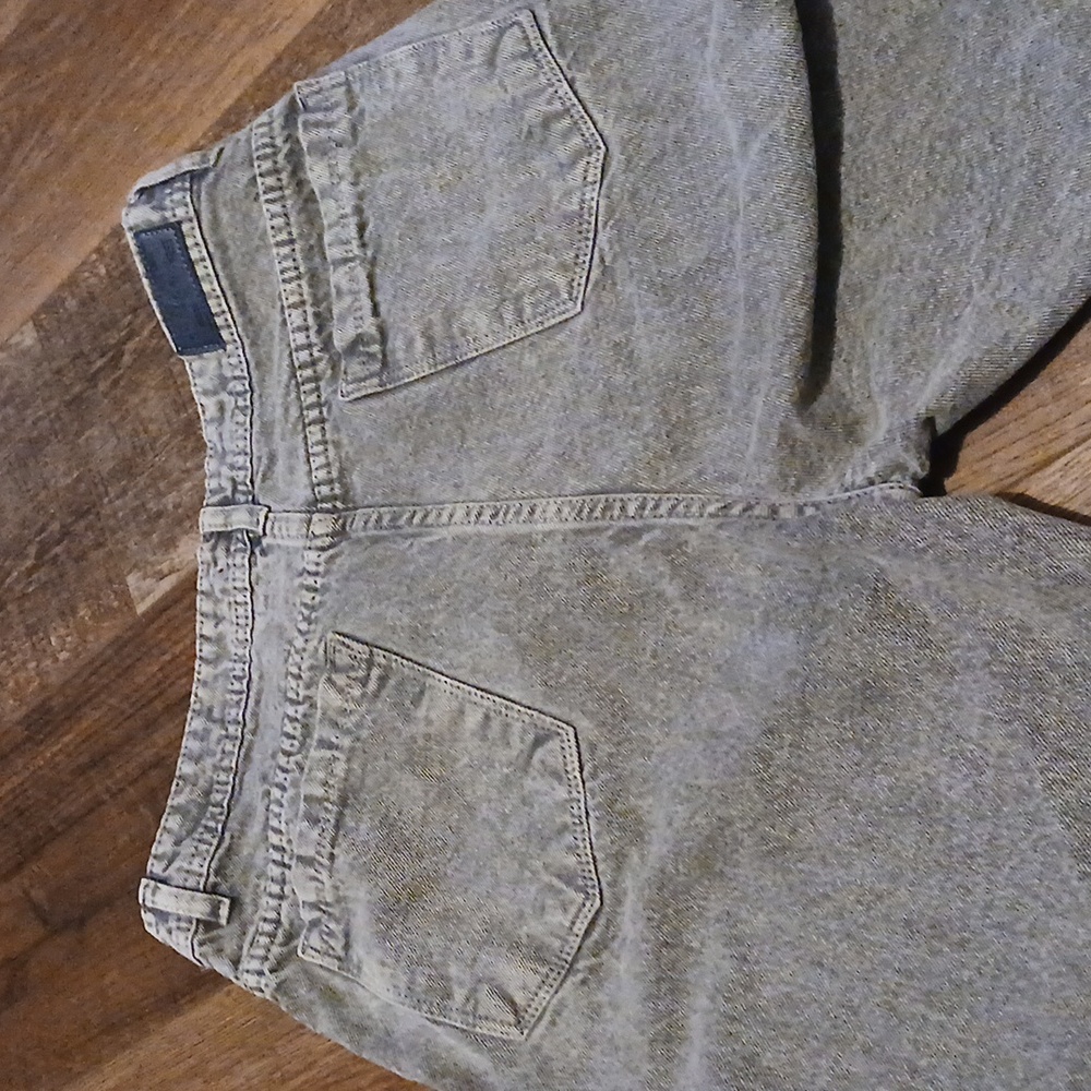 Grey‎ wide leg jeans